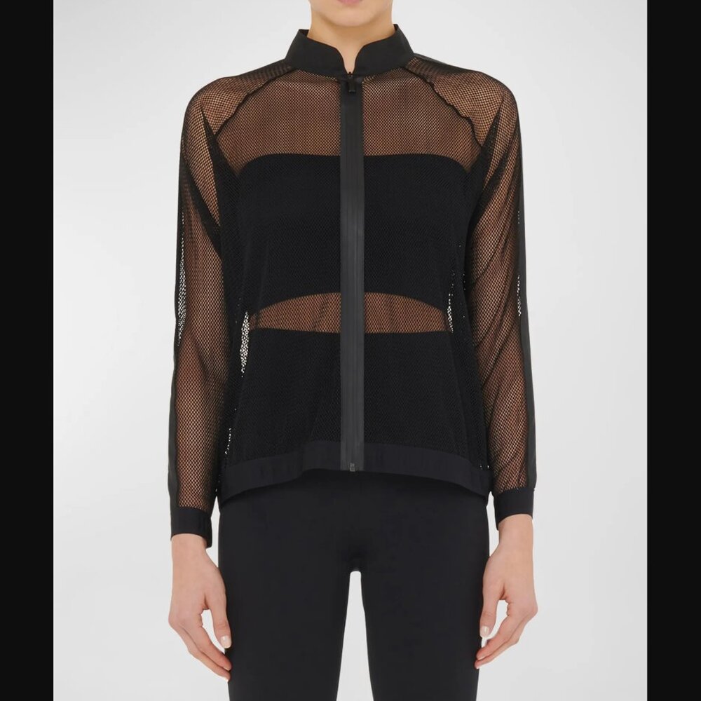 Wolford Net Evolution Cardigan | S | Black